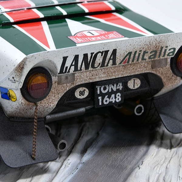 1/18 LANCIA STRATOS 1977ǯRally Montecarlo�ߥ˥��奢��ǥ� ����ߥƥåɥ��ǥ������