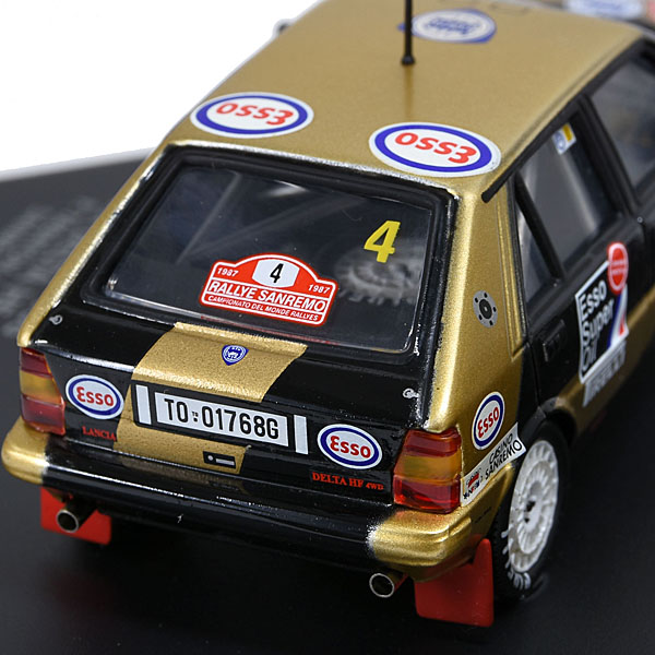 1/43 LANCIA Delta HF -Esso- 1987 Rally San Remo Miniature Model