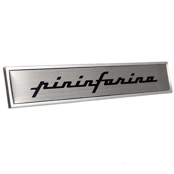 Pininfarina Script Plate