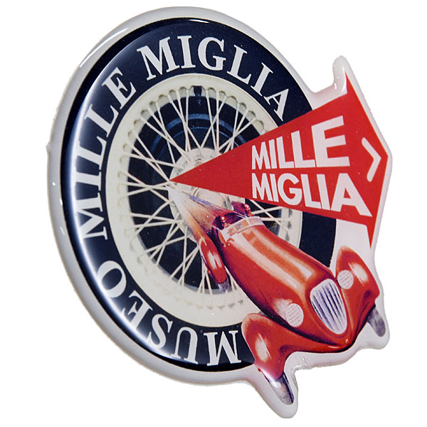 1000 MIGLIA Official 3D Round Sticker