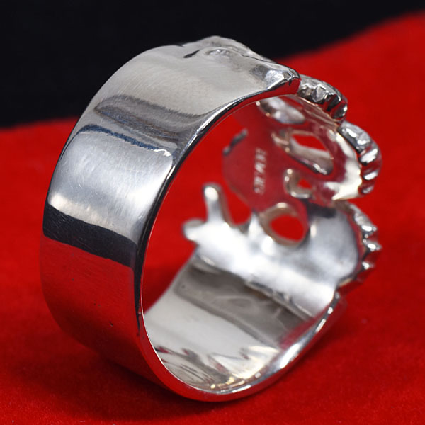 Alfa Romeo Sterling Silver Biscione Ring
