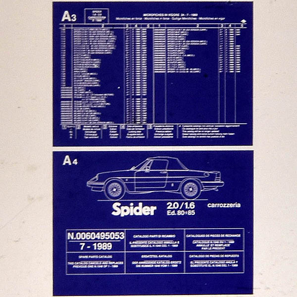 Alfa Romeo Spider80-85�ѡ��ĥޥ˥奢��ޥ������ե��å���(Body��)