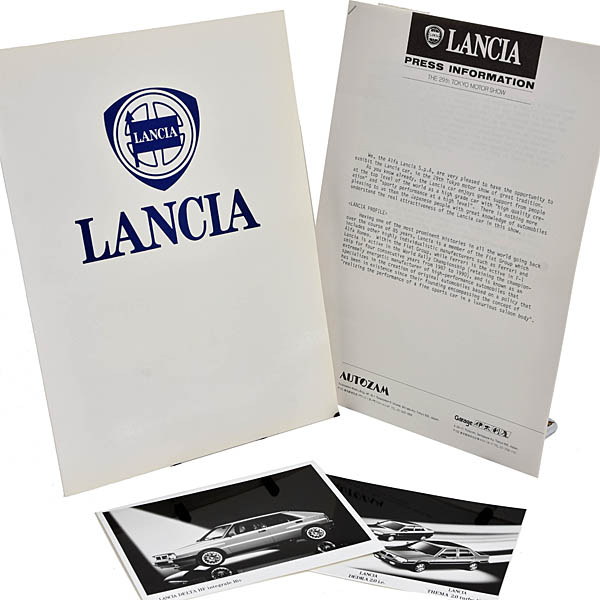 LANCIA 1991 Tokyo Motor Show Press Kit