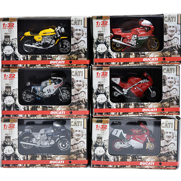 1/32 DUCATI�ߥ˥��奢��ǥ�6�楻�å�