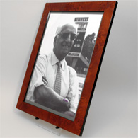 Enzo Ferrari signed photograph Frame