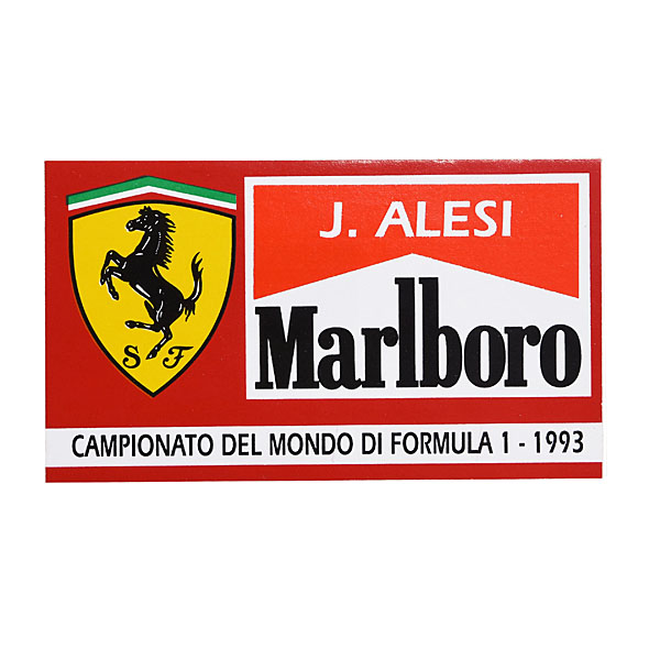 Scuderia Ferrari Marlboro J.Alesi Sticker