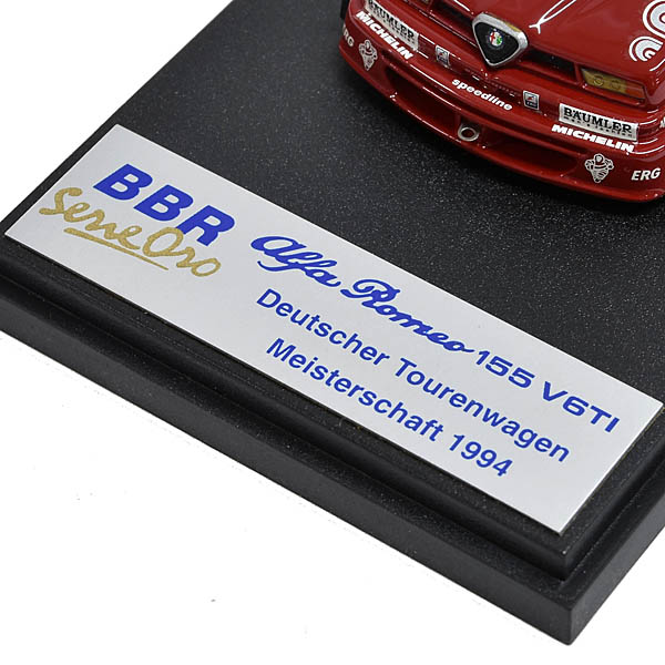 1/43 Alfa Romeo 155 V6 TI 1994  N.Larini Miniature Model by BBR Serie Oro