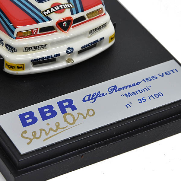 1/43 Alfa Romeo 155 V6 TI  MARTINI 1995 A.Nannini�ߥ˥��奢��ǥ�by BBR serie oro