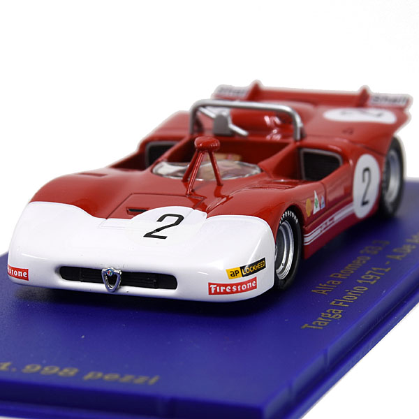 1/43 Alfa Romeo Tipo 33.3 Targa Florio 1971年ミニチュアモデル(7022)