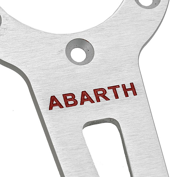 ABARTH Steerling Wheel(3Sporks/Silver)Type B