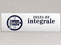 LANCIA DELTA Integrale LANCIA CLUB ITALIA¸ÂÄê¼Ö¼¼Æâ¥×¥ì¡¼¥È