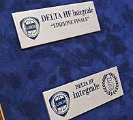 LANCIA DELTA Integrale Interior Plate Set