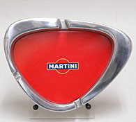 MARTINI Aluminium Ashtray