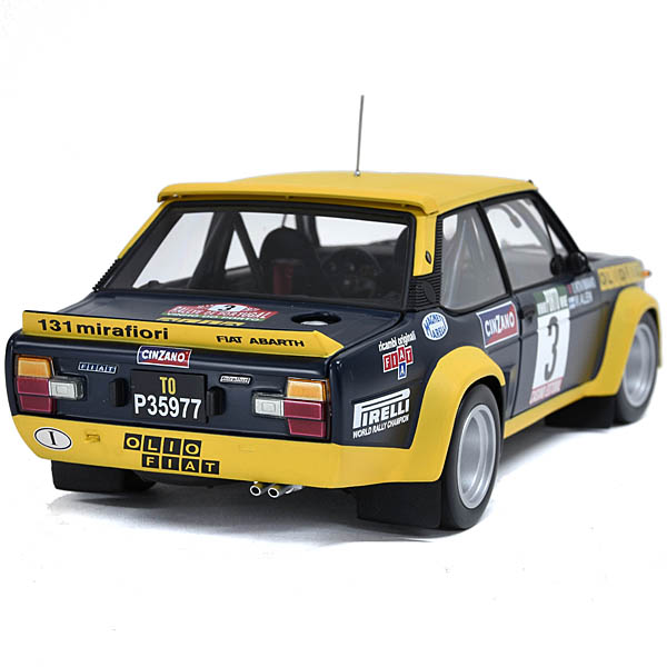 1/18 FIAT131 ABARTH 1977 OLIO FIAT Rally Portugal Winner�ߥ˥��奢��ǥ�
