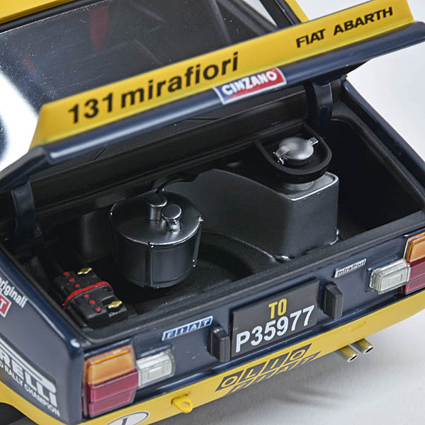 1/18 FIAT131 ABARTH 1977 OLIO FIAT Rally Portugal Winner�ߥ˥��奢��ǥ�