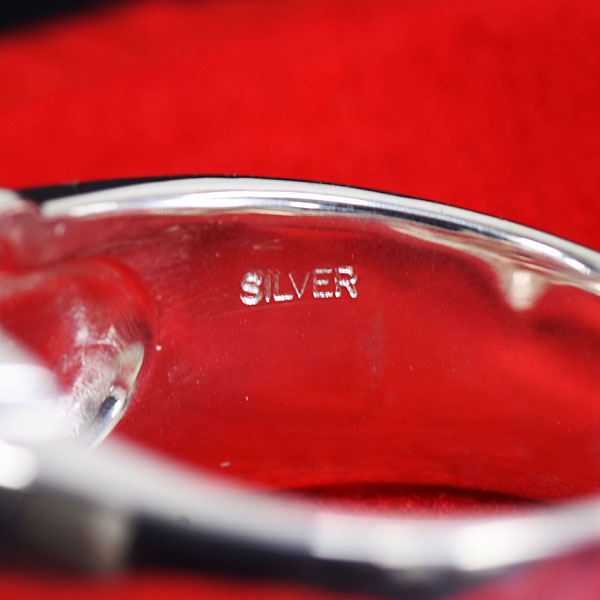 Alfa Romeo Grill Shaped Silver Ring