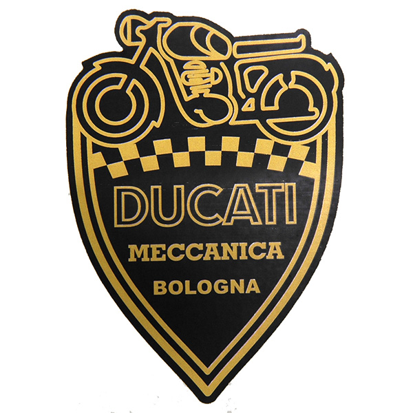 DUCATI純正 DUCATI MECCANICAステッカー (Large)