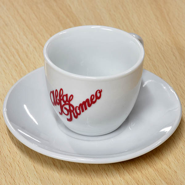 Alfa Romeo Official Espresso Cup &Saucer Set