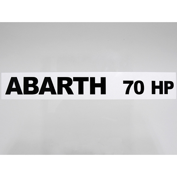 ABARTH 70HP Sticker for A112