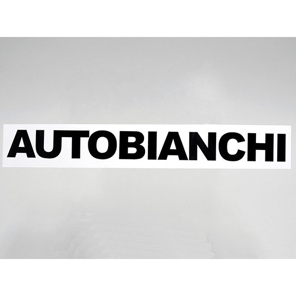 AUTOBIANCHI Logo Sticker for A112