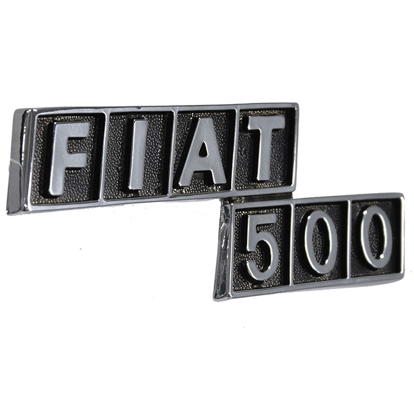 FIAT 500 Logo Plate