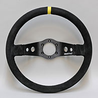 ABARTH 2 Spokes Steerling Wheel (Fake Leather)