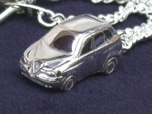 Alfa156 Sportwagon Sterling silver Keyring