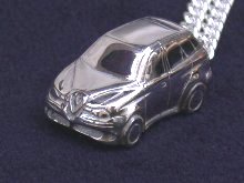 Alfa156 Sportwagon GTA Sterling silver Keyring