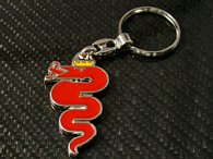 Alfa Romeo Snake Keyring