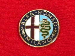 Alfa Romeo MILANOエンブレムピンバッジ 