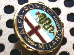 Alfa Romeo MILANO Emblem Pin Badge