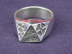 Alfa Romeo Sterling Silver AUTODELTA Ring.