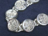 Alfa Romeo Sterling Silver Bracelet (Emblem)