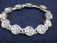 Alfa Romeo Sterling Silver Bracelet (Emblem)