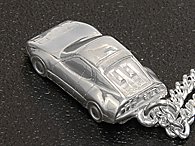 Ferrari 365BB Sterling Silver Keyring