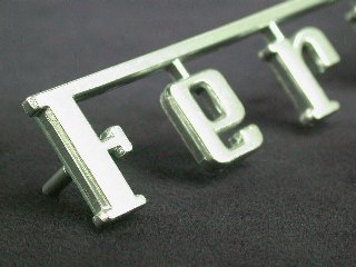 Ferrari Script (Aluminium)