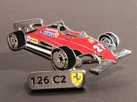 Ferrari Official Pin Badge(126C2)by BOLAFFI