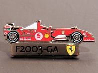 Ferrari Official Pin Badge(F2003-GA)by BOLAFFI