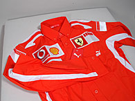 Scuderia Ferrari 2005M.Schumacher用ピットシャツ(長袖) ※超レア!