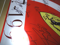 Ferrari 50th F1 Driver Signed Plate