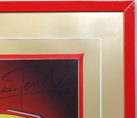 Ferrari 50th F1 Driver Signed Plate
