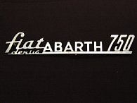 FIAT ABARTH 750 logo script