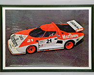 LANCIA STRATOS GR.5 Original Poster