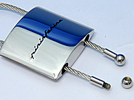 Pininfarina Chrome Wire Keyring