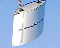 Pininfarina Chrome Wire Keyring