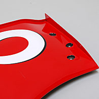 Scuderia Ferrari F2003GA Rear Wing End Plate