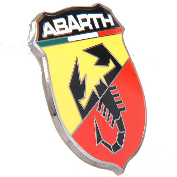 New ABARTH Metal Emblem (Large)