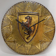 Scuderia Ferrari Wall Clock by Carrozzeria Scaglietti 