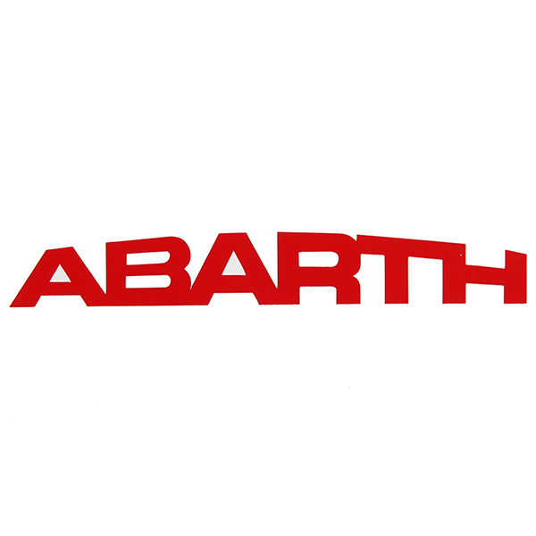 ABARTH Newロゴステッカー (切文字タイプ)