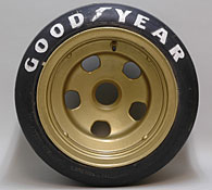 Scuderia Ferrari 1973 F1 312B3 Front Tire & Wheel Set